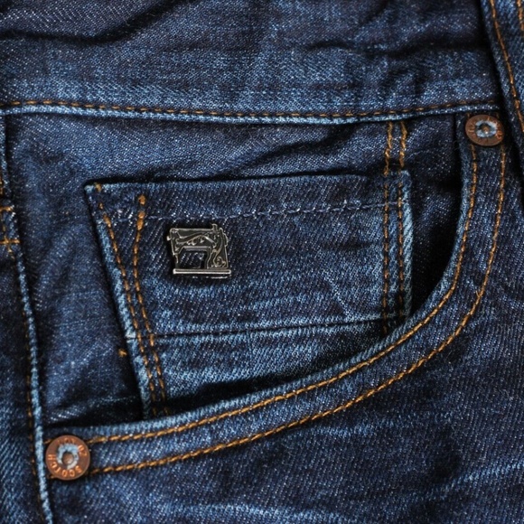 Scotch & Soda Ralston Slim Dark Worn Denim Jeans 31x32 - Picture 5 of 8